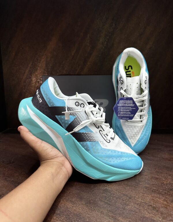 New Balance FuelCell Elite V4-Blue - Image 3