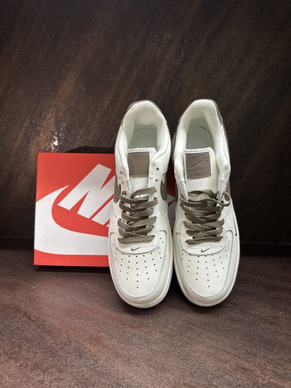 Nike Air Force 1 - Brown Swoosh - Image 2