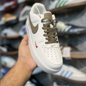 Nike Air Force 1 - Brown Swoosh