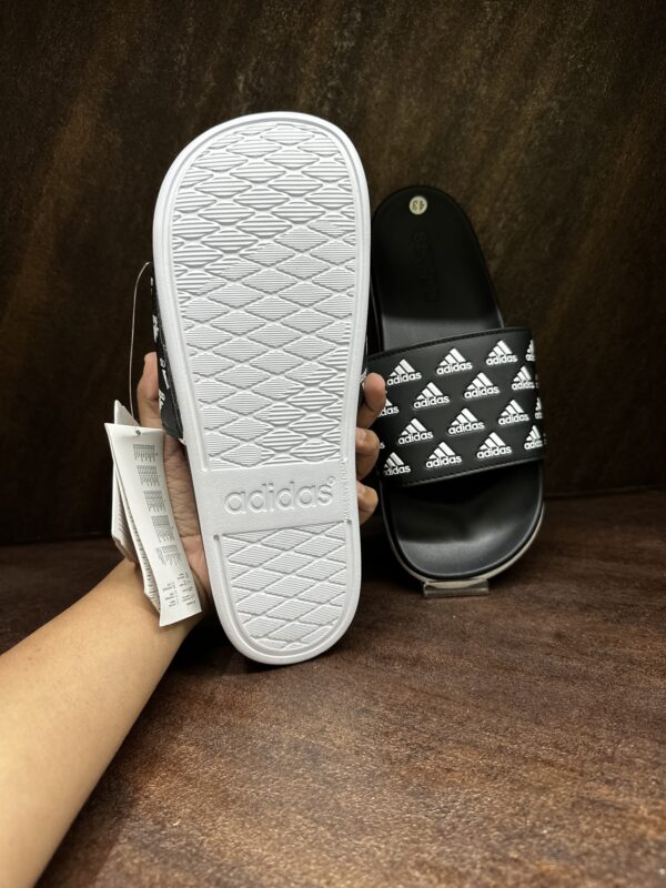 Adidas Slides - Black - Image 4