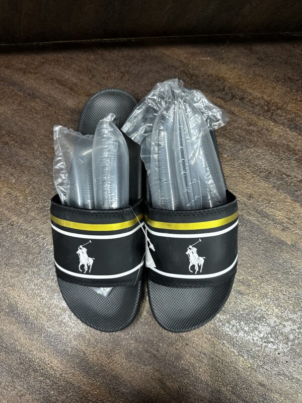 Polo Slides - Black - Image 3
