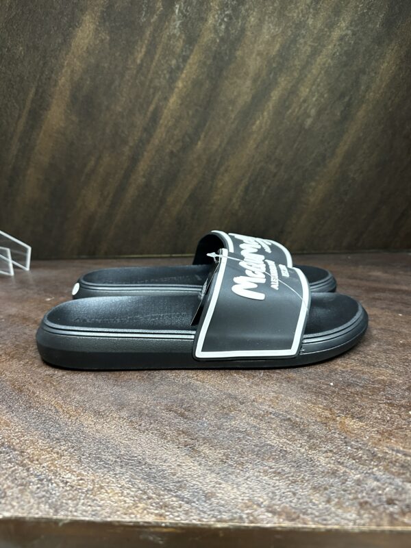 McQueen Slides - Black - Image 3