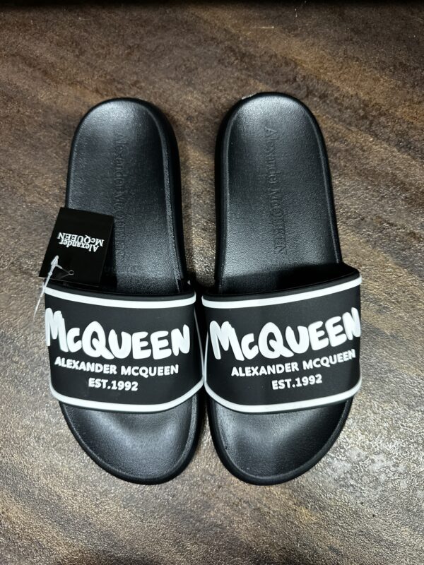 McQueen Slides - Black - Image 2
