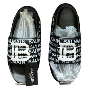 Balmain Slides - Black