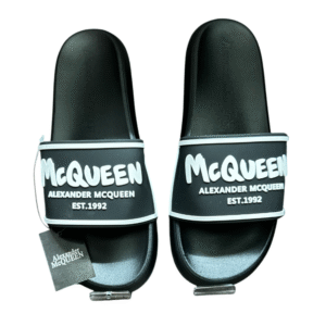 McQueen Slides - Black