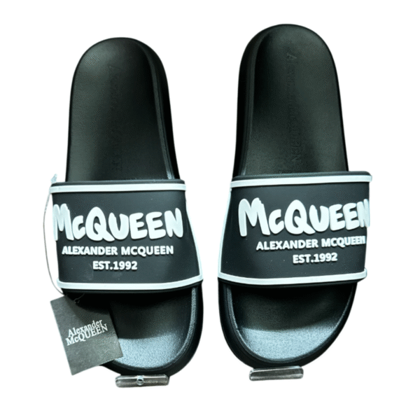 McQueen Slides - Black