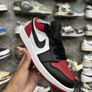 Nike Air Jordan 1 Low - Bred Toe White