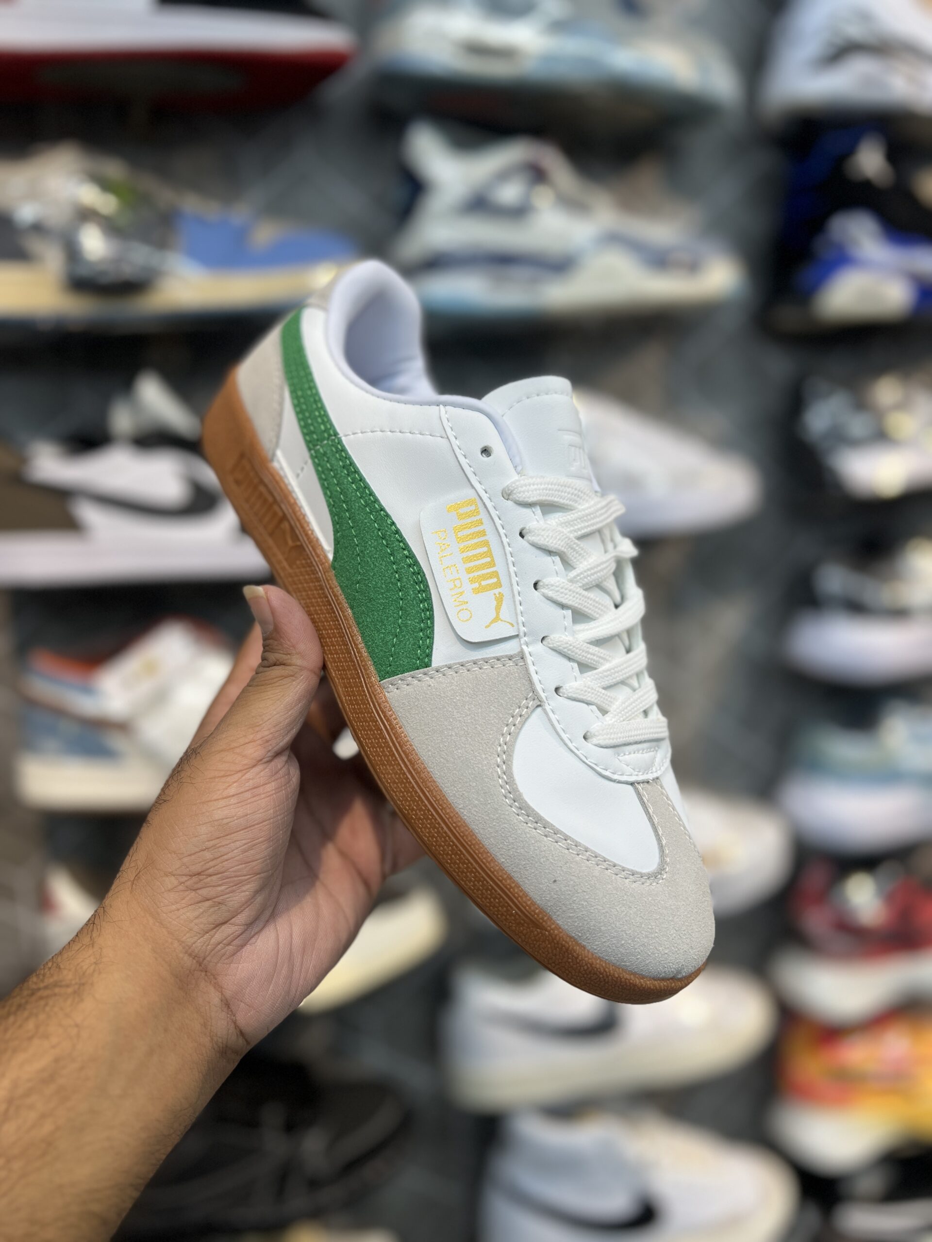 Puma Palermo - White/Green