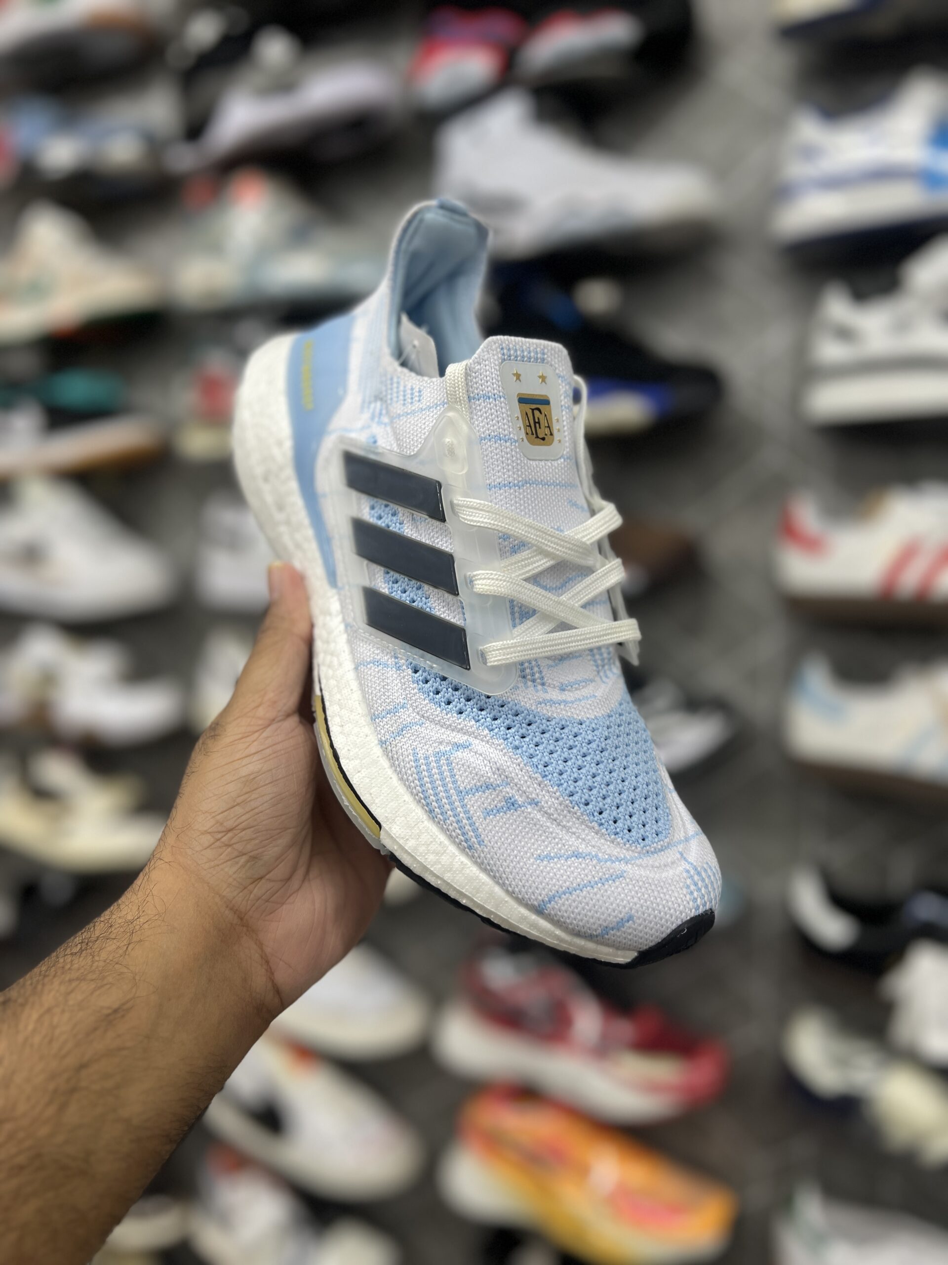 Adidas Ultra Boost - White Blue