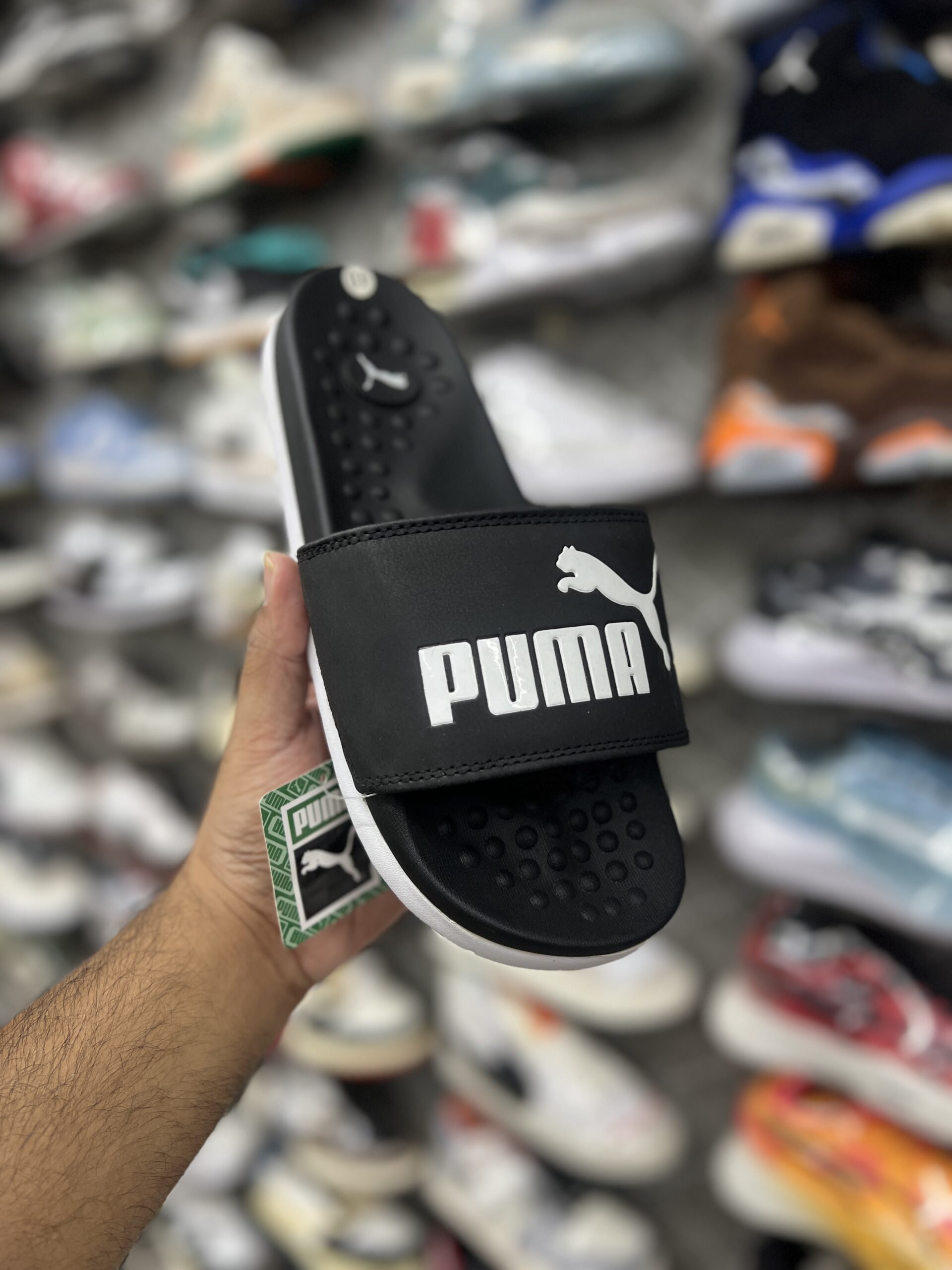 Puma Slides - Black