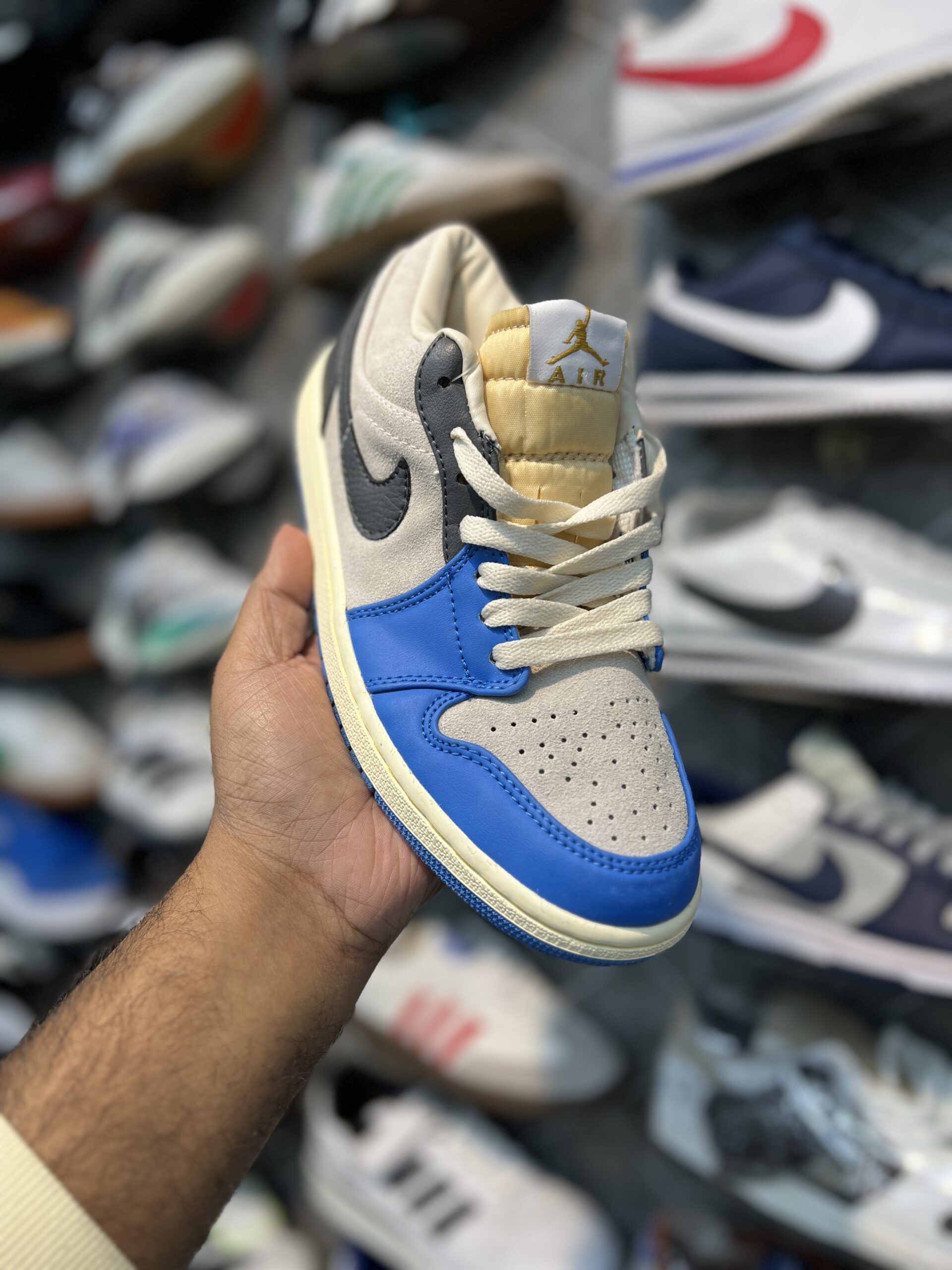 Nike Air Jordan 1 Low - Stussy Blue