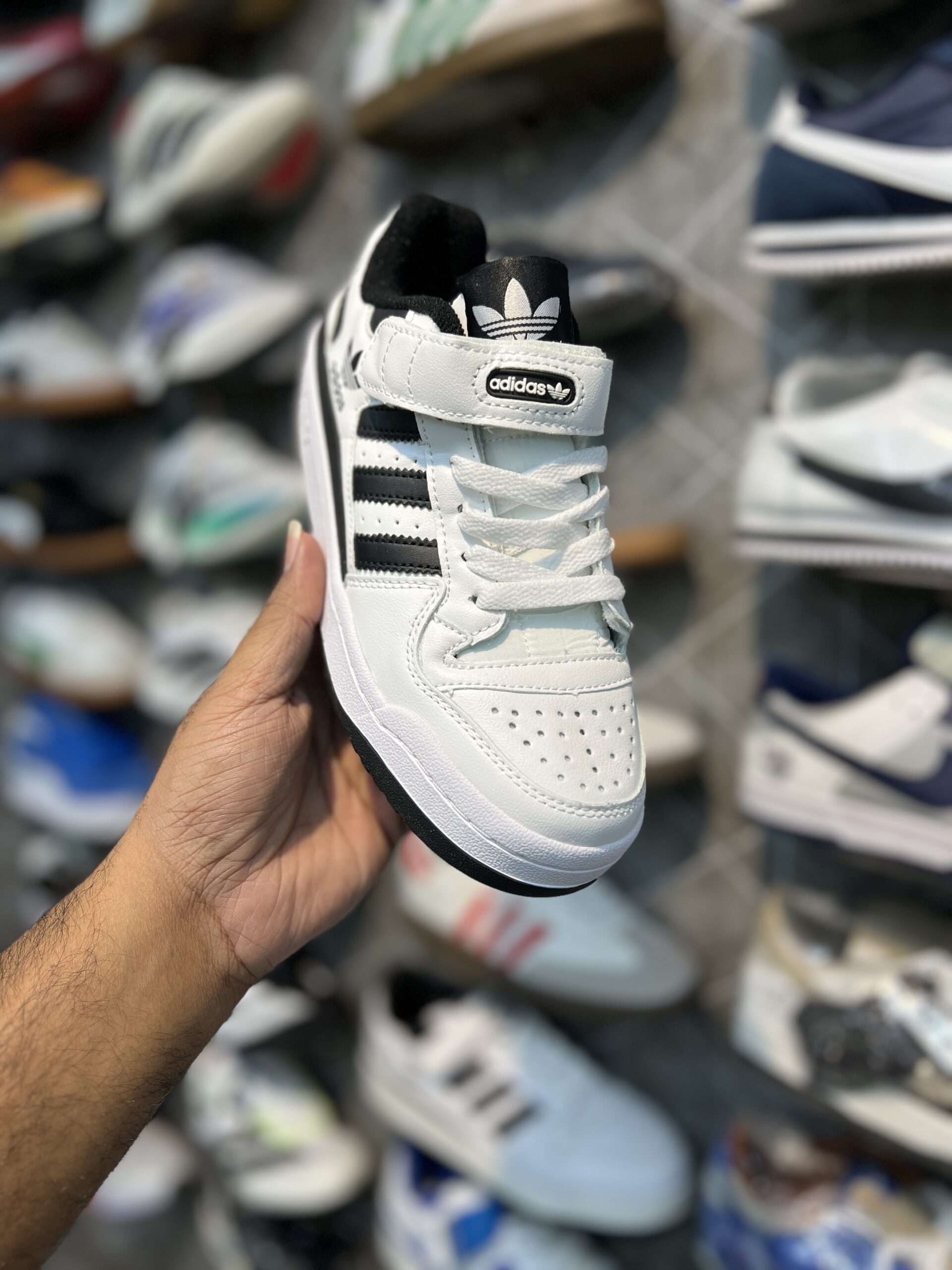 Adidas Forum Low Cloud White - Royal Black
