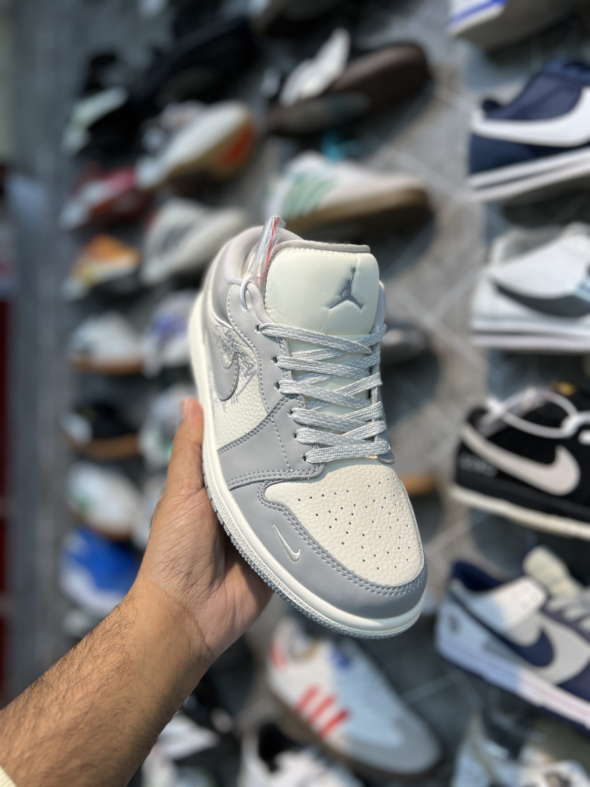 Nike Air Jordan 1 Low - Stussy Blue