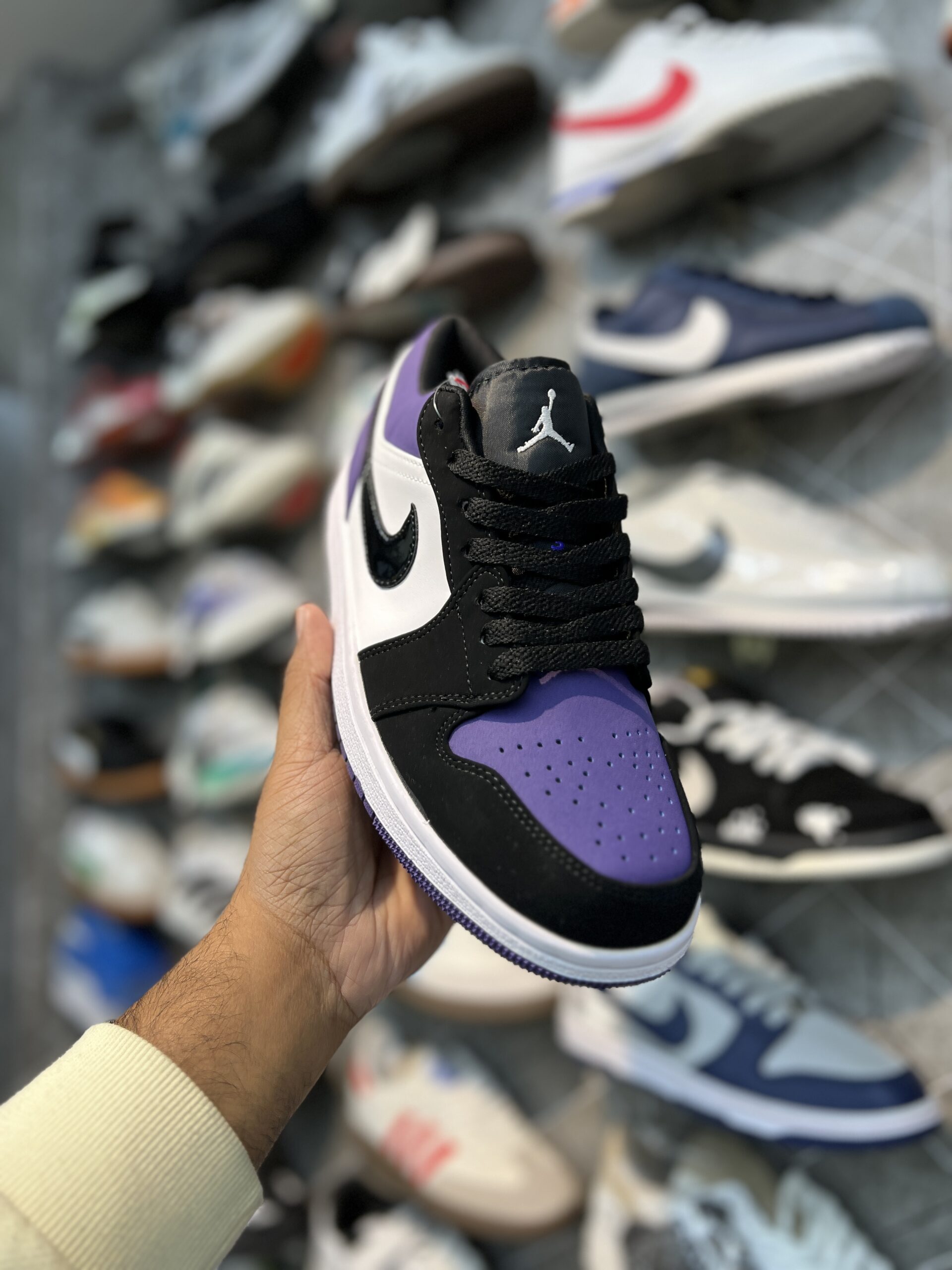 Nike Air Jordan 1 Low - Purple Court