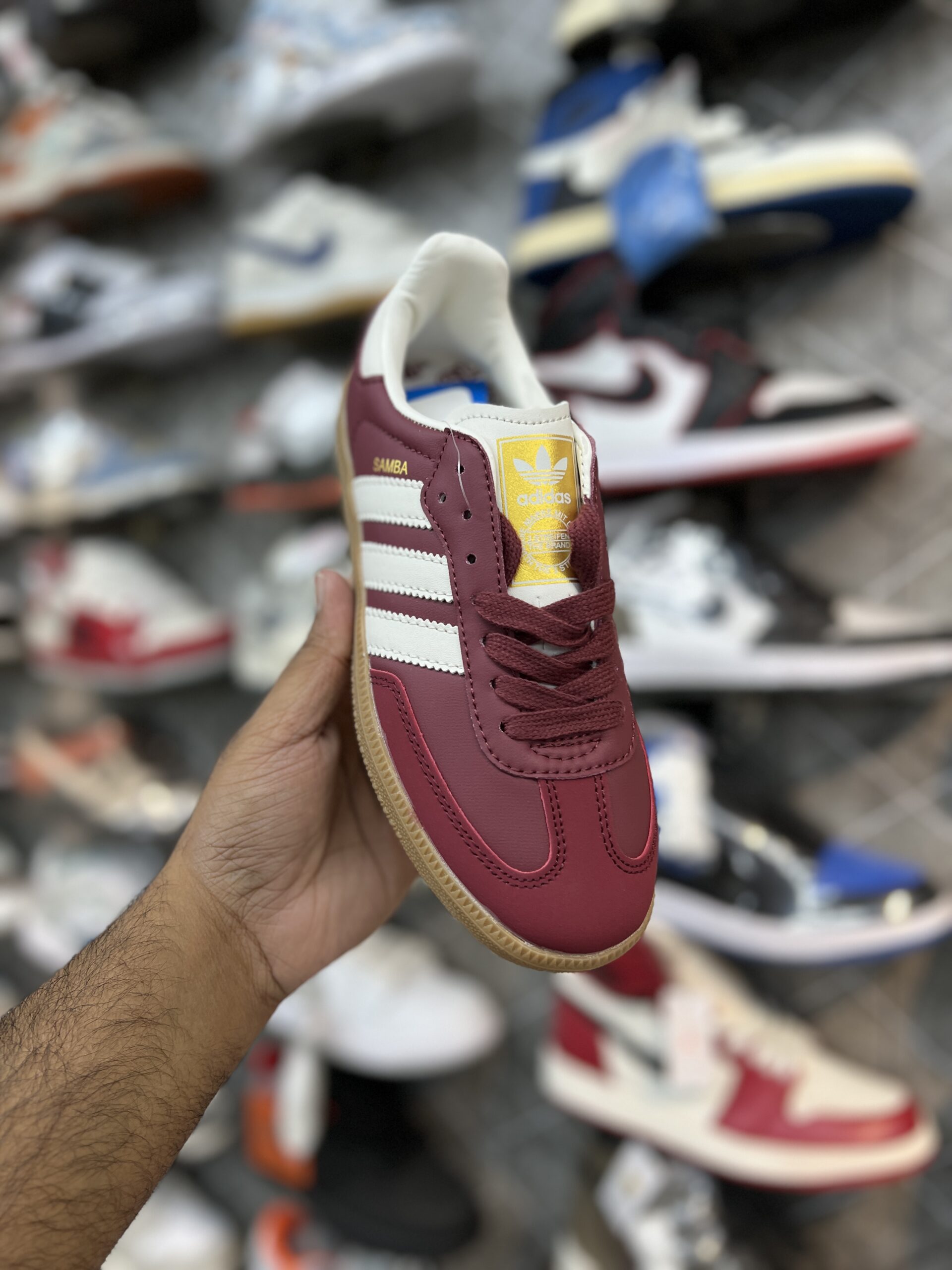 Adidas Samba - Maroon