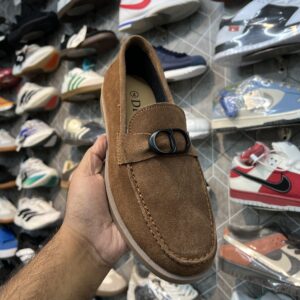 Loafers Suede - Tan