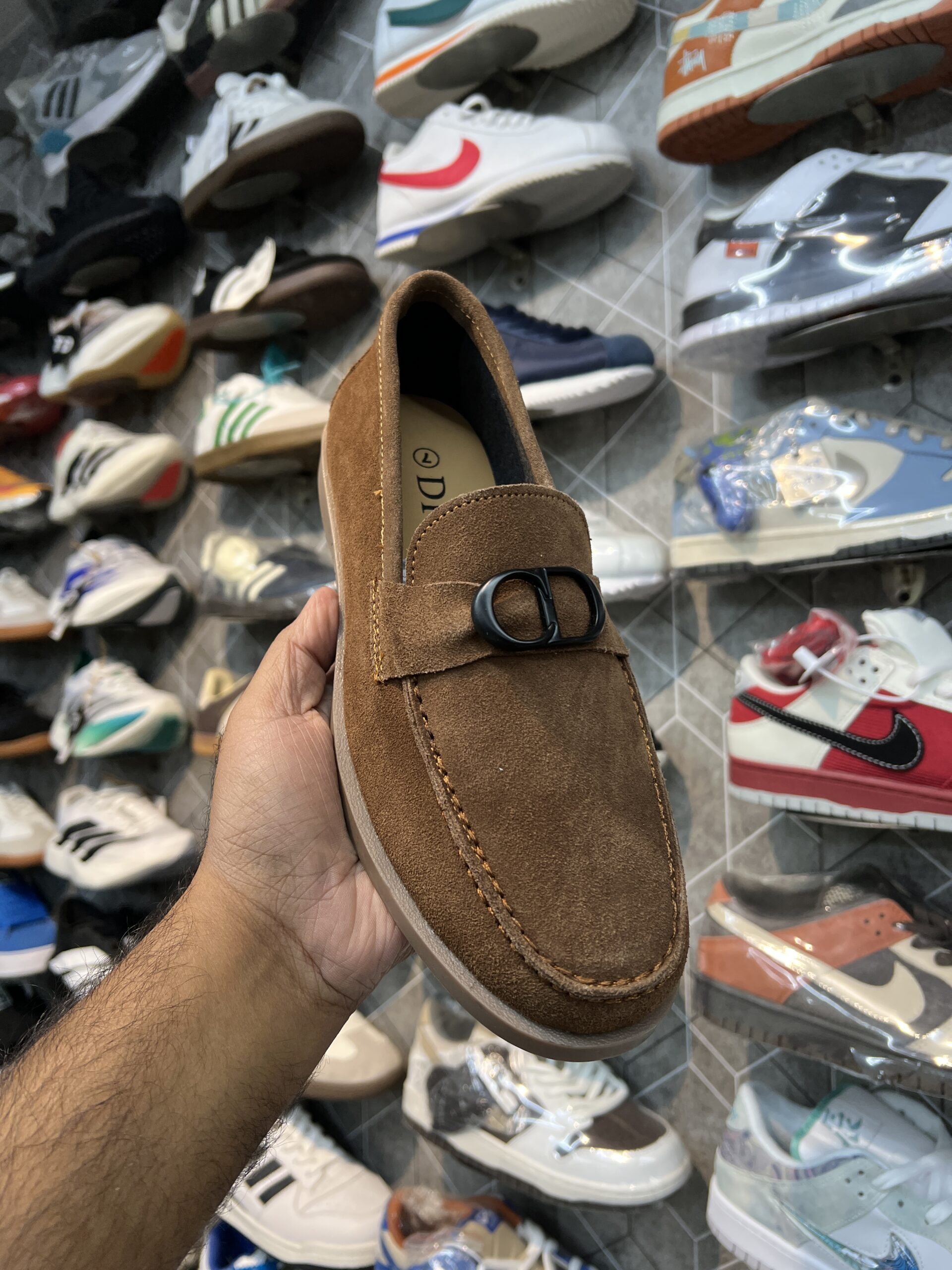 Loafers Suede - Tan