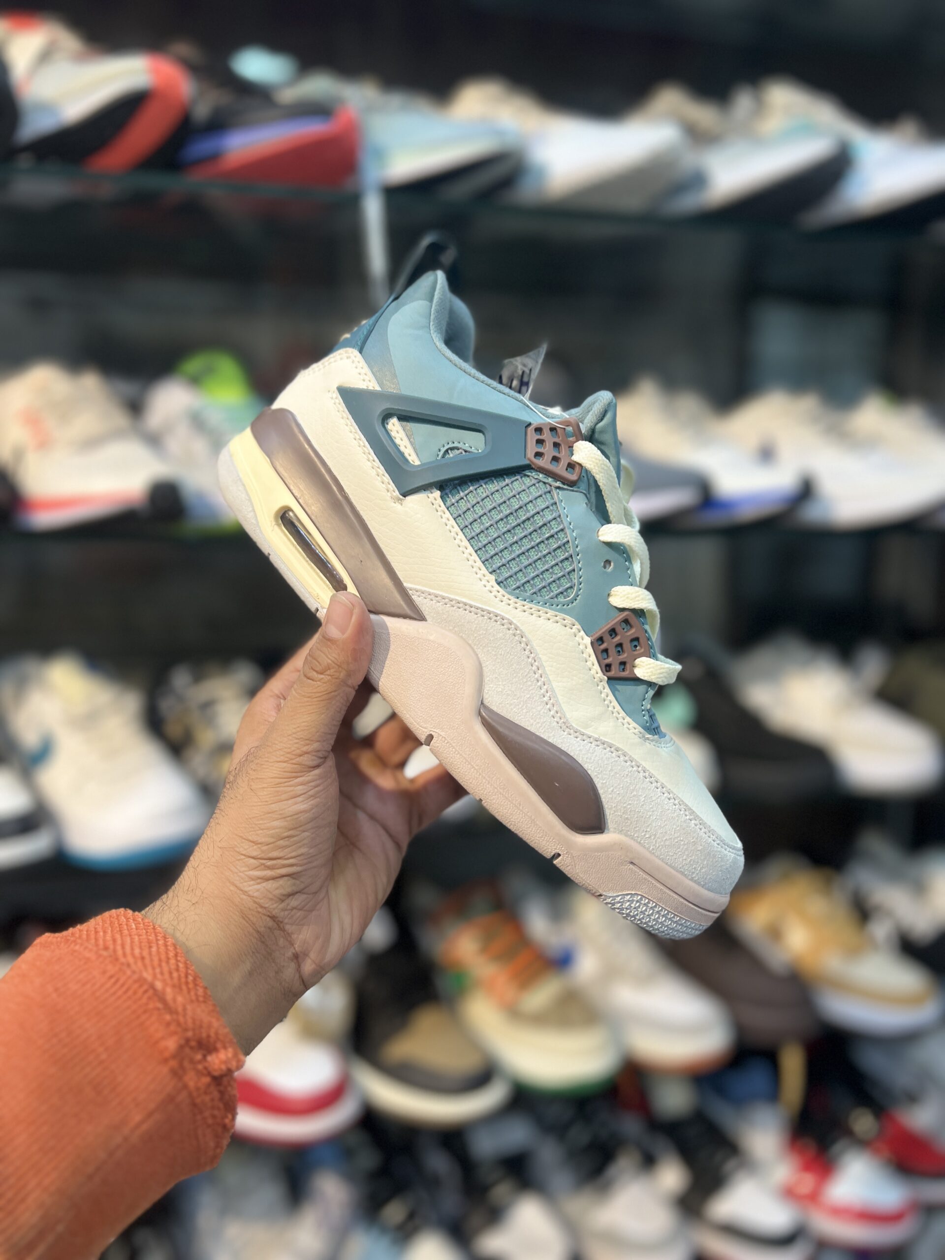 Nike Air Jordan Retro 4 - Snorlax Green