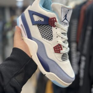 Nike Air Jordan Retro 4 - White/Blue